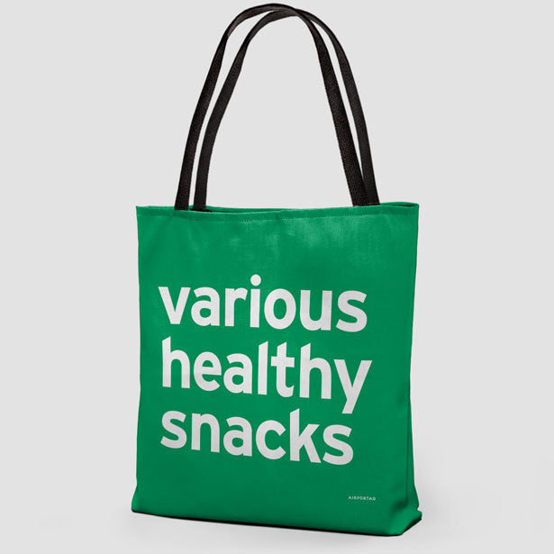 Various Healthy Snacks - Tote Bag airportag.myshopify.com