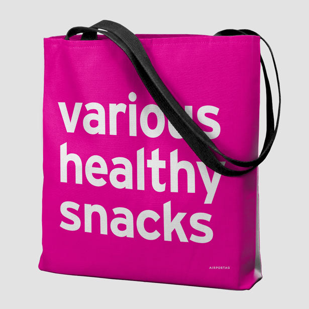 Various Healthy Snacks - Tote Bag airportag.myshopify.com