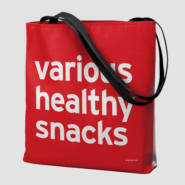 Various Healthy Snacks - Tote Bag airportag.myshopify.com