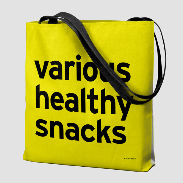 Various Healthy Snacks - Tote Bag airportag.myshopify.com
