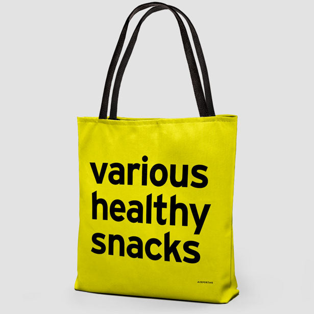 Various Healthy Snacks - Tote Bag airportag.myshopify.com
