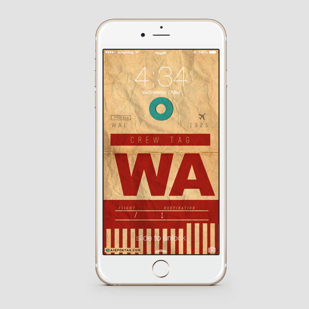 WA - Phone Case - Airportag