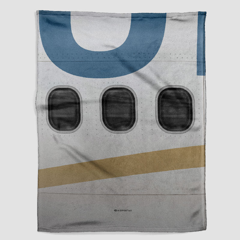 UA Plane Window - Blanket