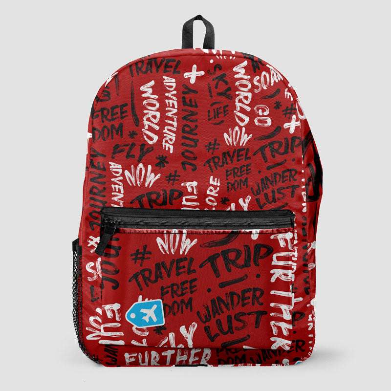 放浪癖の言葉 - バックパック