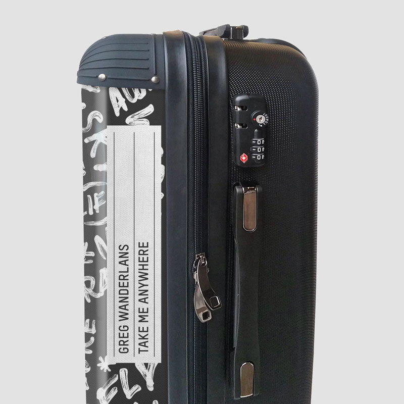 Mots Wanderlust - Bagages