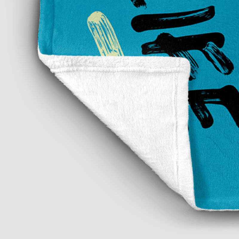Wanderlust Words - Blanket