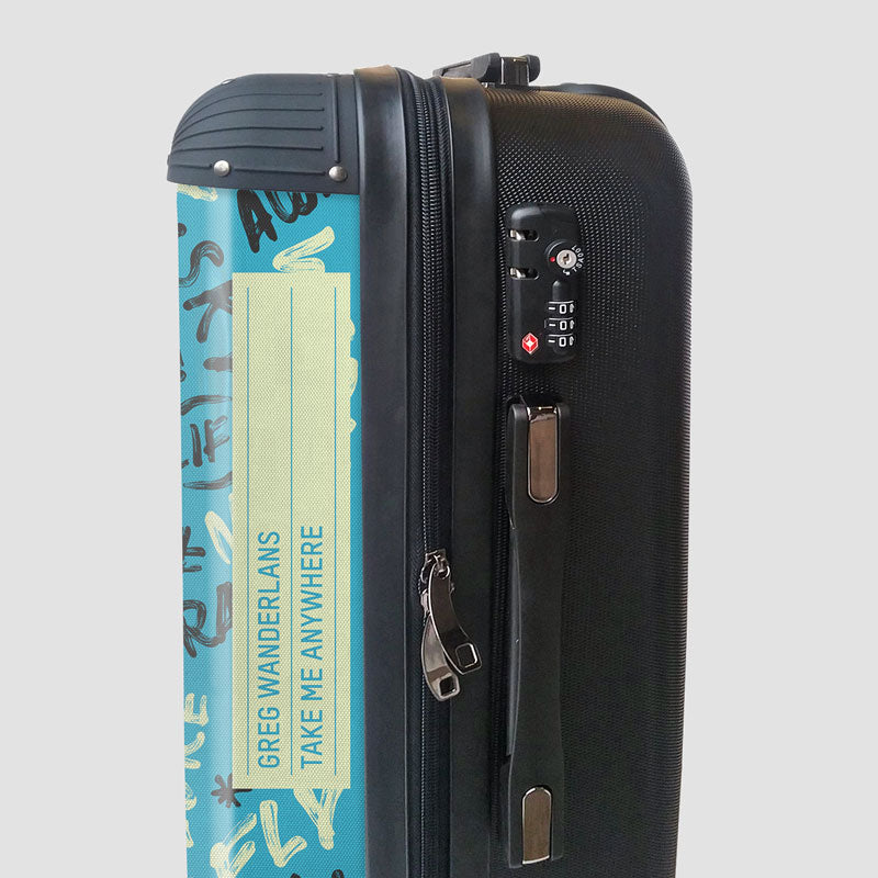 Mots Wanderlust - Bagages