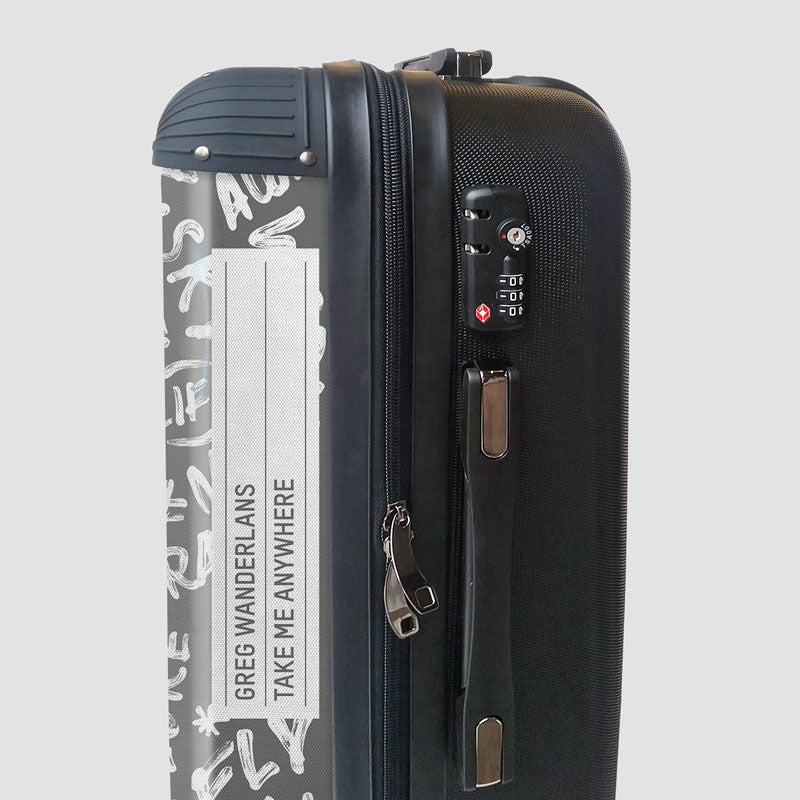 Mots Wanderlust - Bagages