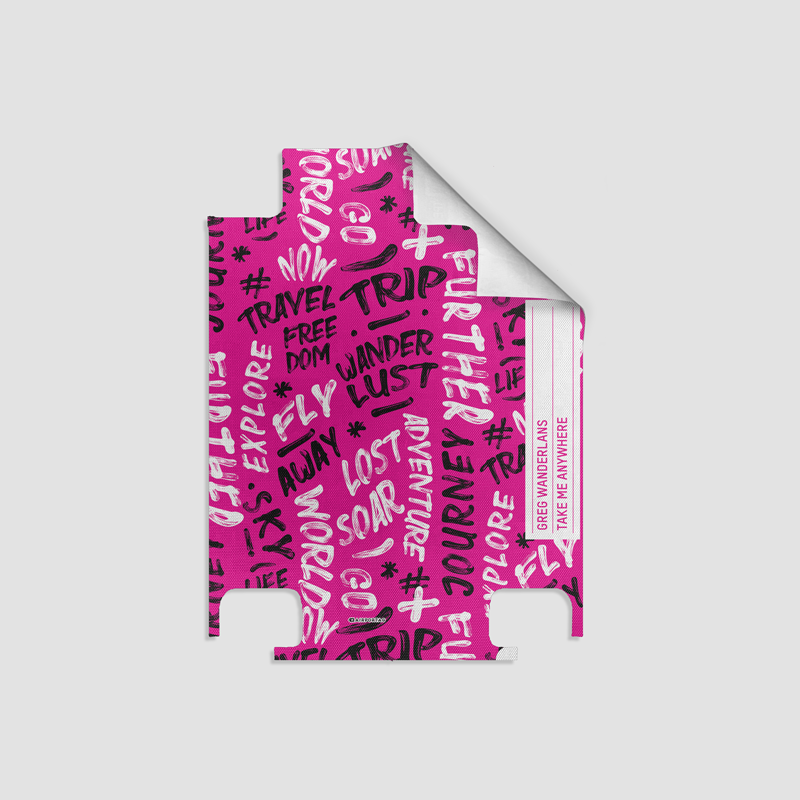 Mots Wanderlust - Bagages
