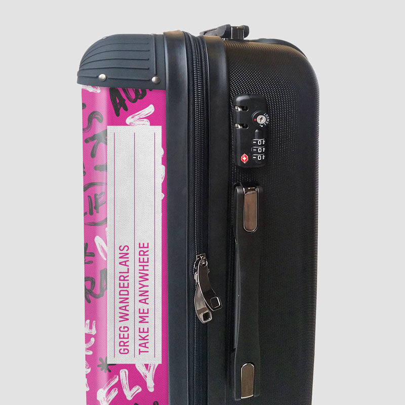 Mots Wanderlust - Bagages