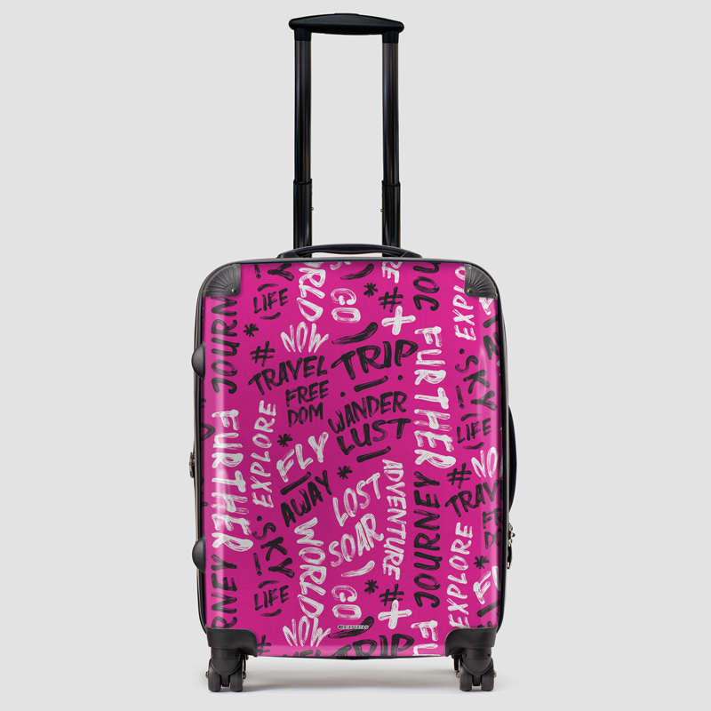 Mots Wanderlust - Bagages