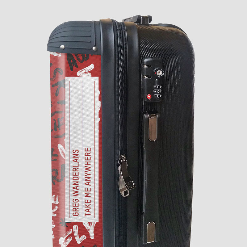 Mots Wanderlust - Bagages