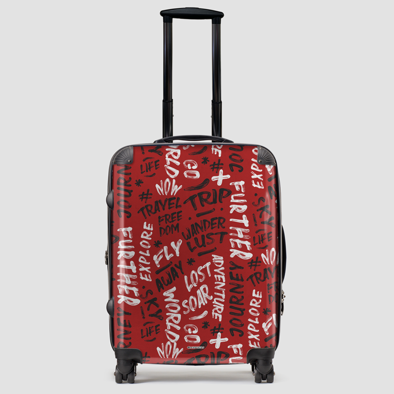 Mots Wanderlust - Bagages