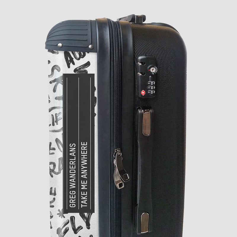 Mots Wanderlust - Bagages