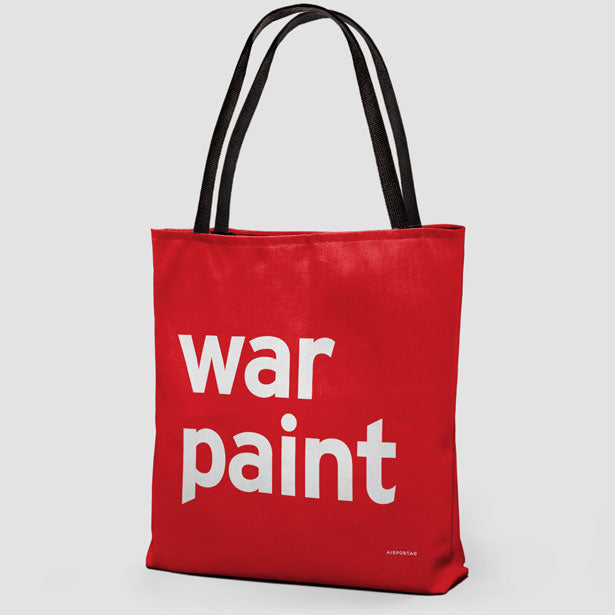 War Paint - Tote Bag airportag.myshopify.com