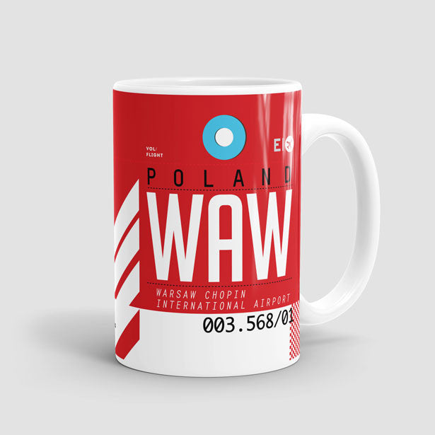 WAW - Mug - Airportag