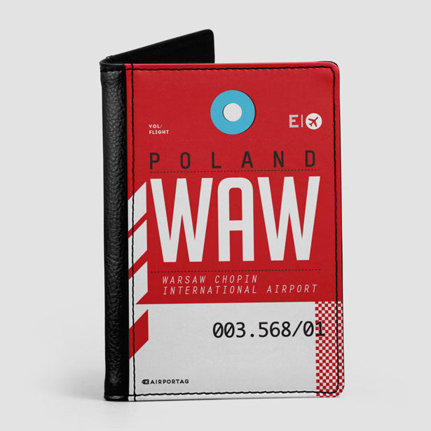 WAW - Passport Cover - Airportag