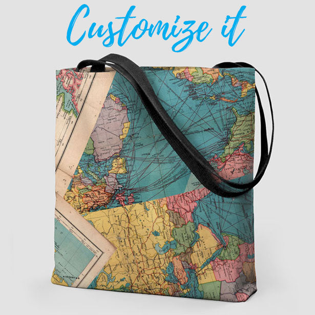 Where To Next? - Tote Bag airportag.myshopify.com