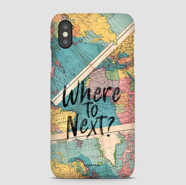 Where To Next? - Phone Case airportag.myshopify.com