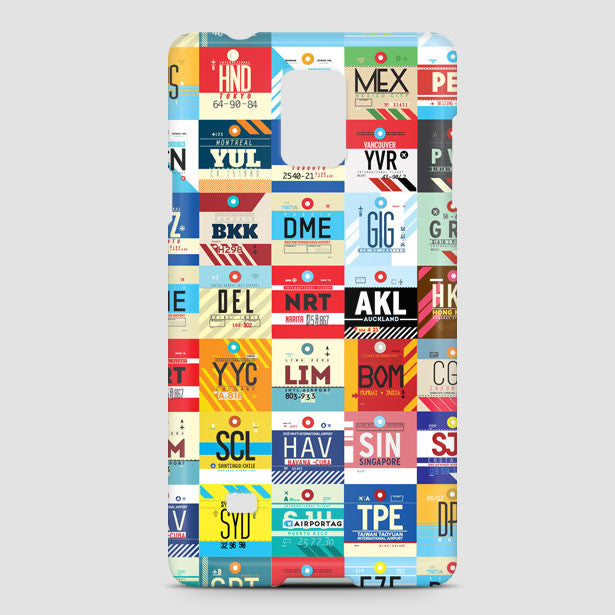 Worldwide Airports - Phone Case - Airportag