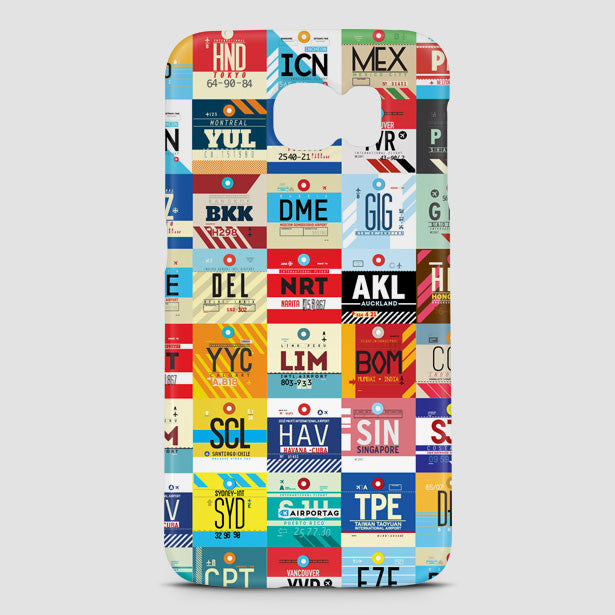 Worldwide Airports - Phone Case - Airportag