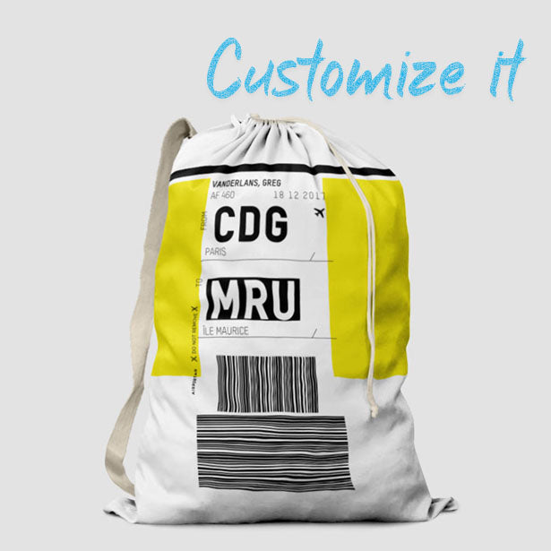Luggage Ticket - Laundry Bag airportag.myshopify.com