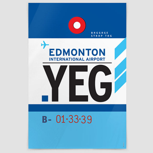 YEG - Poster airportag.myshopify.com