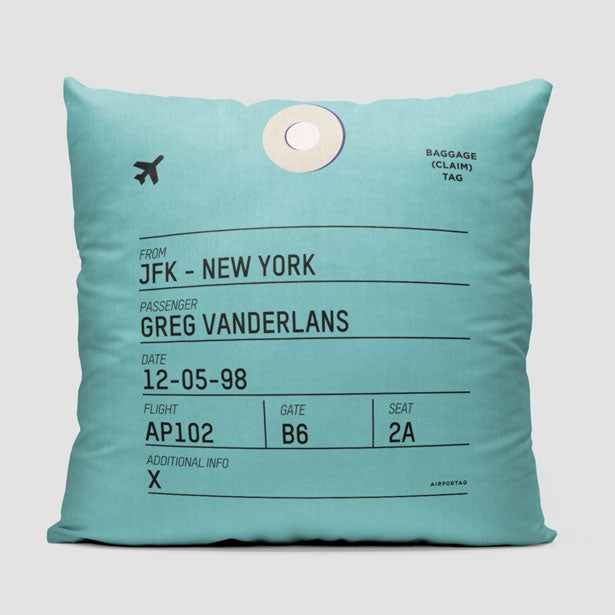 You Mean The World - Throw Pillow - Airportag