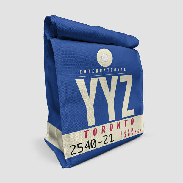 YYZ - Lunch Bag airportag.myshopify.com