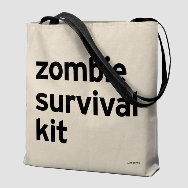 Zombie Survival Kit - Tote Bag airportag.myshopify.com