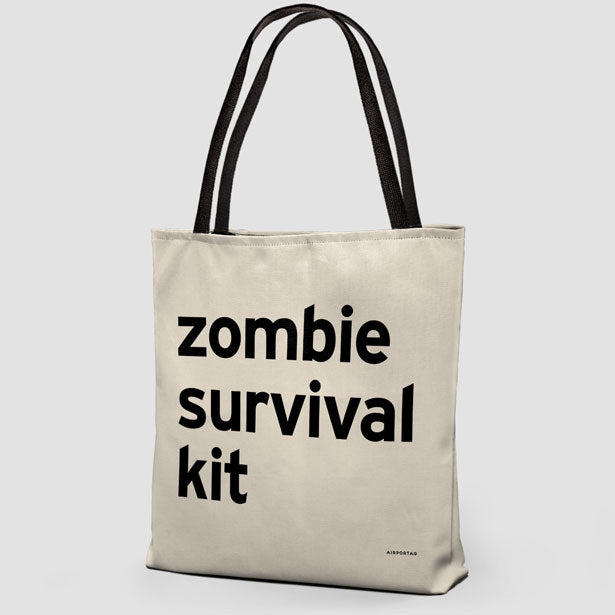 Zombie Survival Kit - Tote Bag airportag.myshopify.com