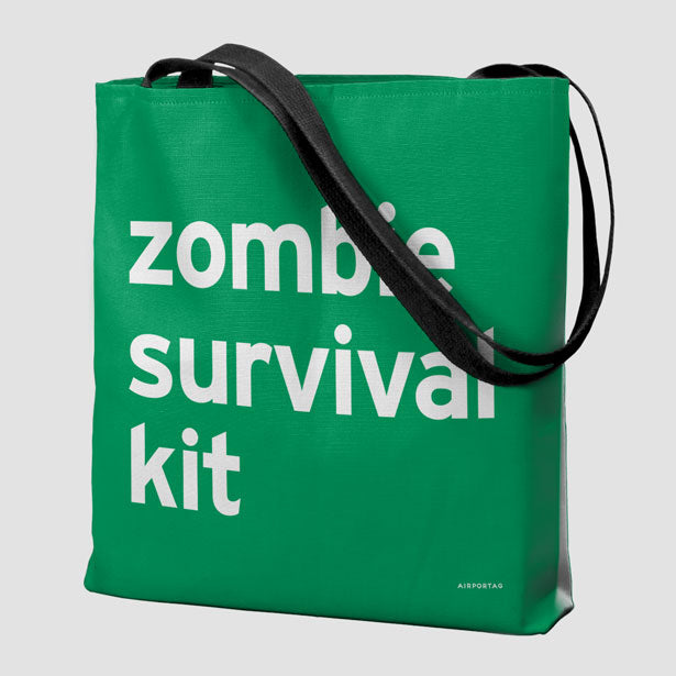 Zombie Survival Kit - Tote Bag airportag.myshopify.com