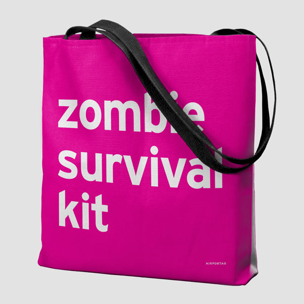 Zombie Survival Kit - Tote Bag airportag.myshopify.com