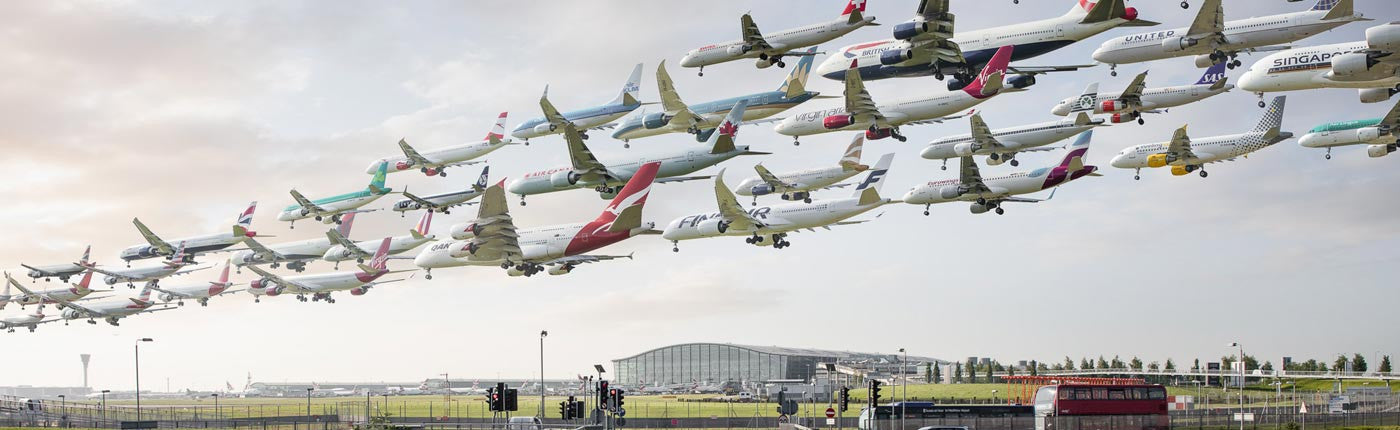 Airportraits: Chasing planes around the world