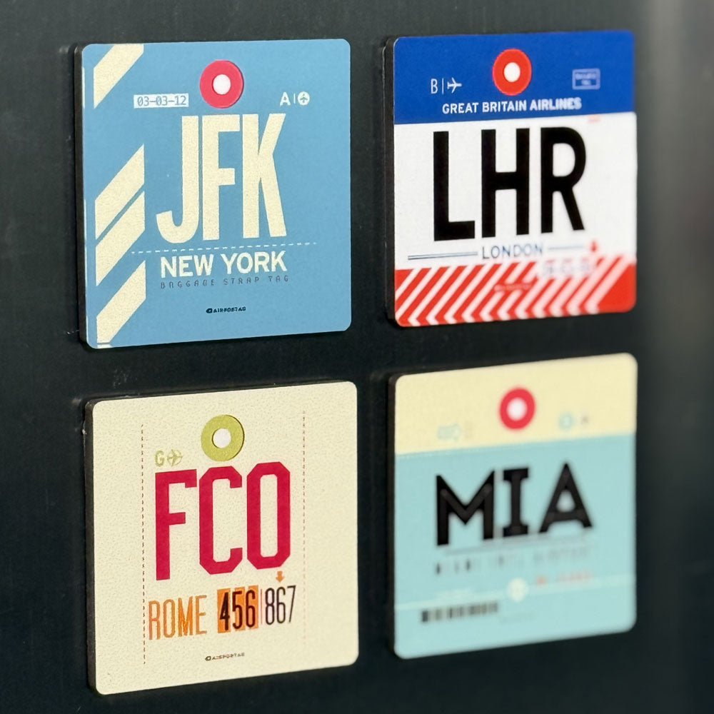 IATA Code Magnets