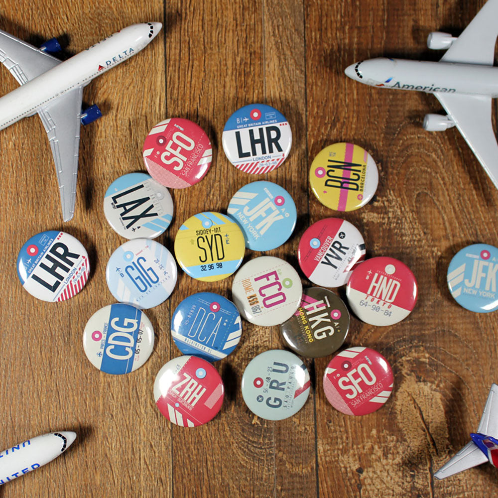 IATA Code Buttons