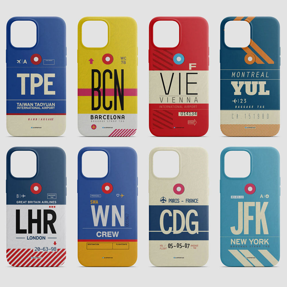 IATA Code Phone Cases