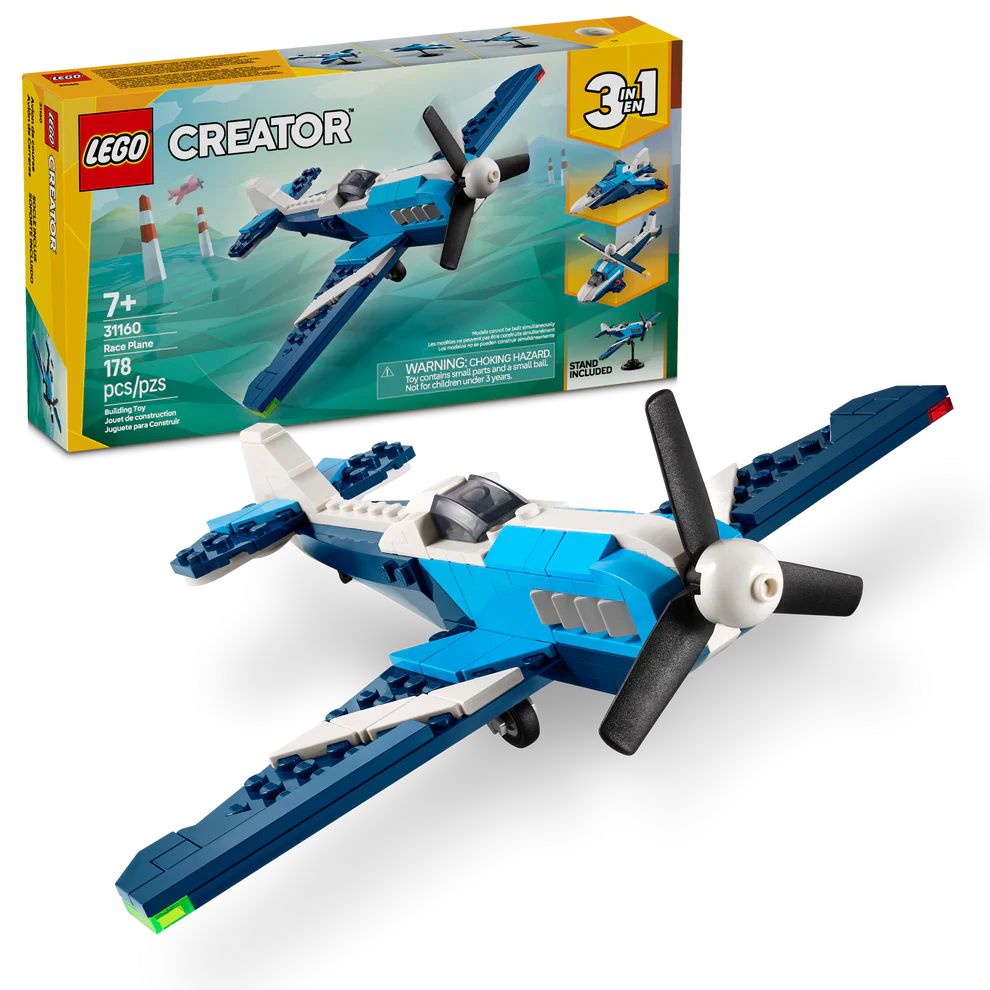 LEGO® Creator Aircraft: Race Plane 31160