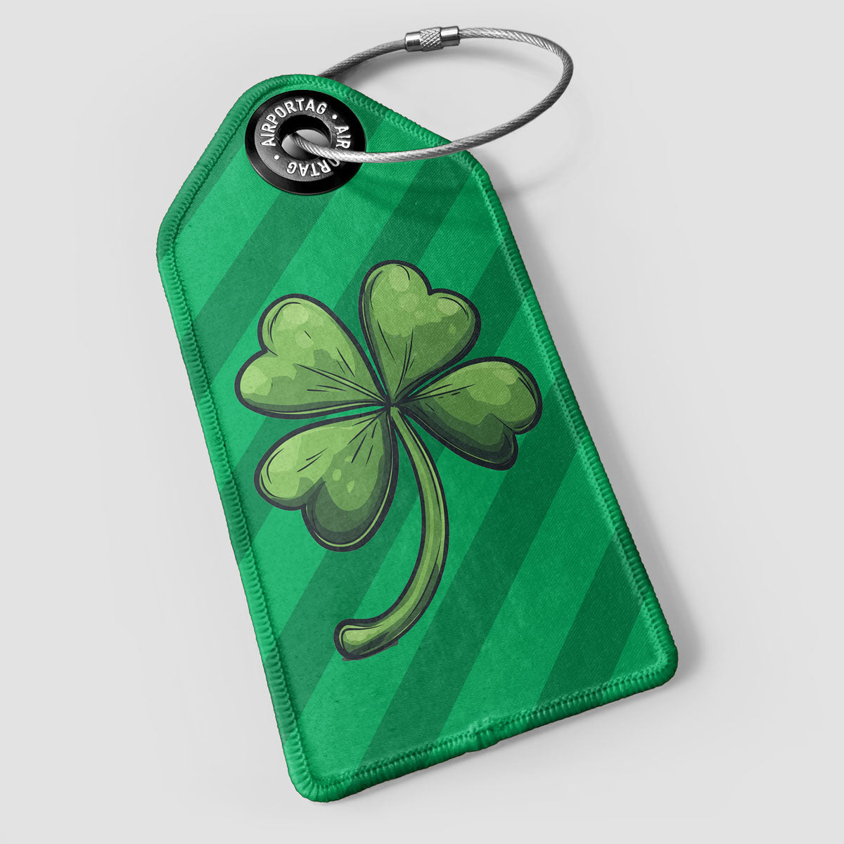 Lucky Four-Leaf Clover - Luggage Tag