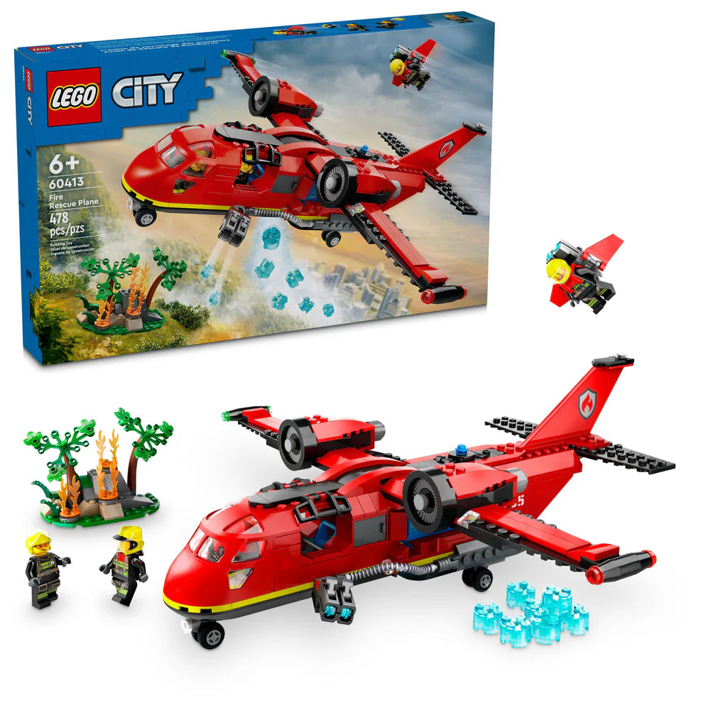 LEGO® City Fire Rescue Plane 60413