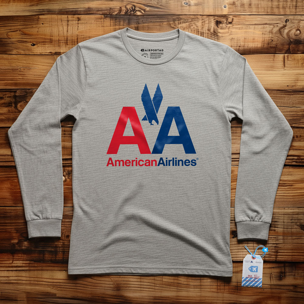 AA 70's Logo - Long Sleeve T-Shirt