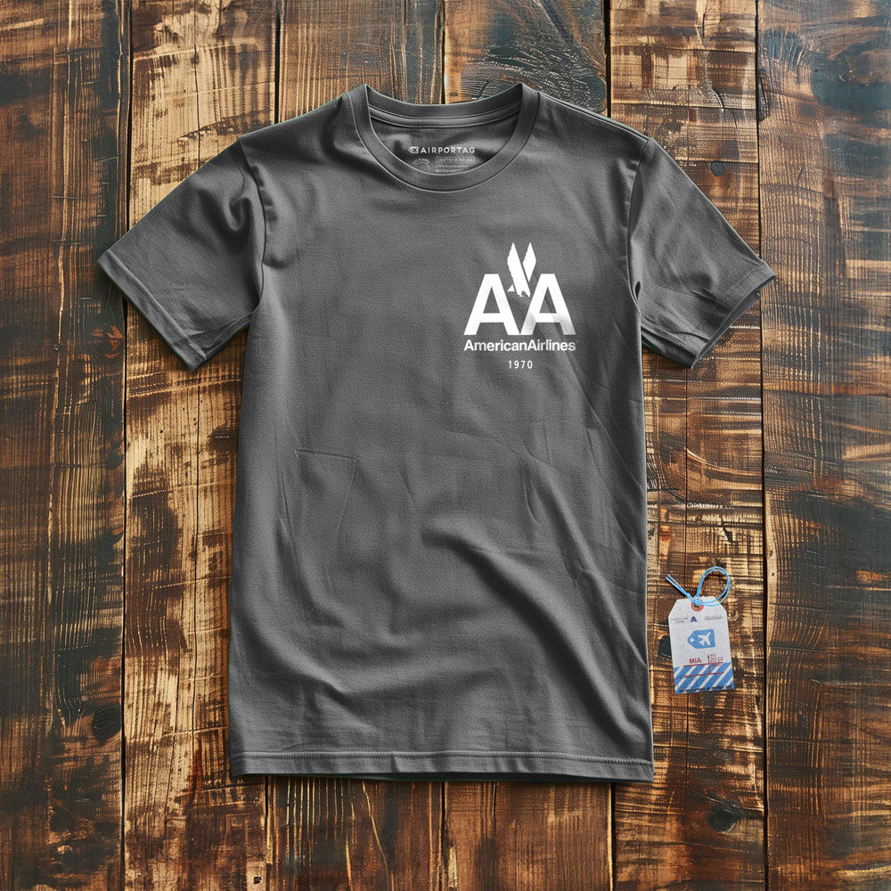 AA 70's pocket logo - T-Shirt