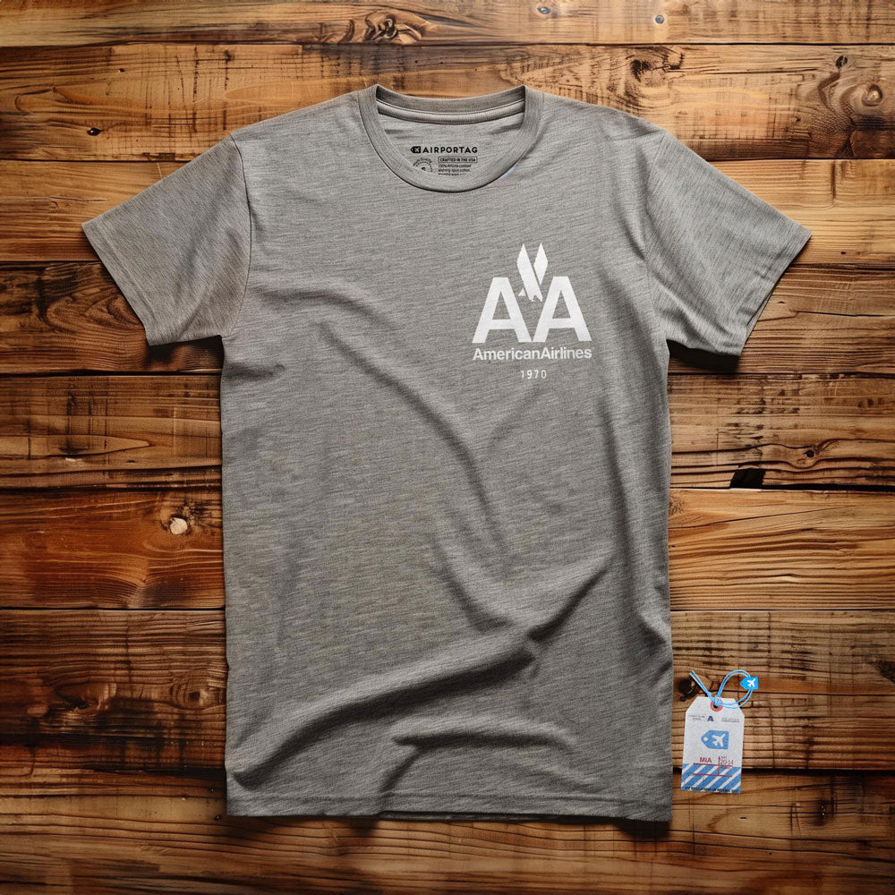 AA 70's pocket logo - T-Shirt