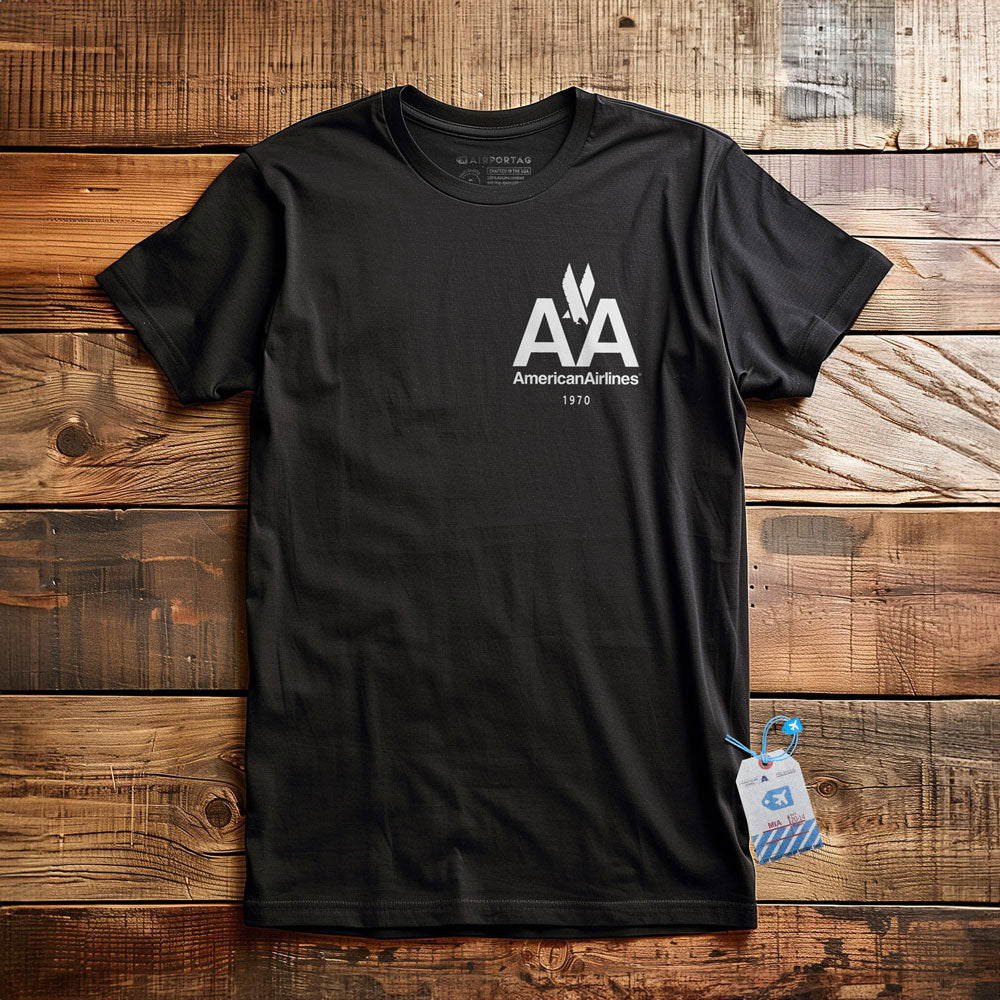 AA 70's pocket logo - T-Shirt