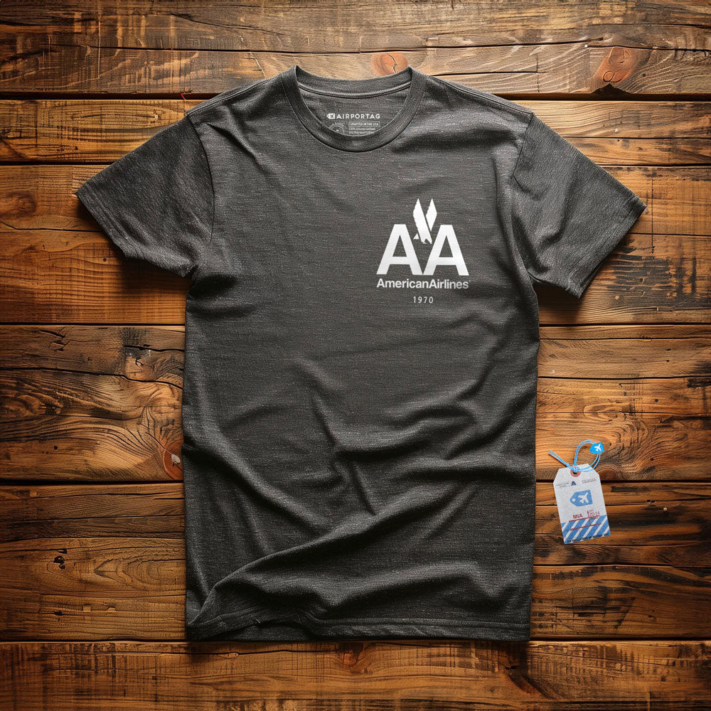 AA 70's pocket logo - T-Shirt
