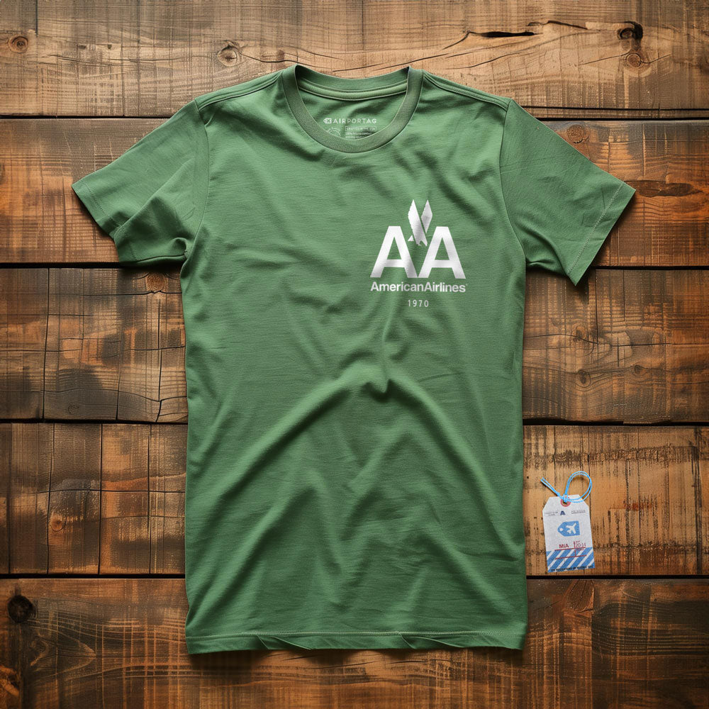 AA 70's pocket logo - T-Shirt