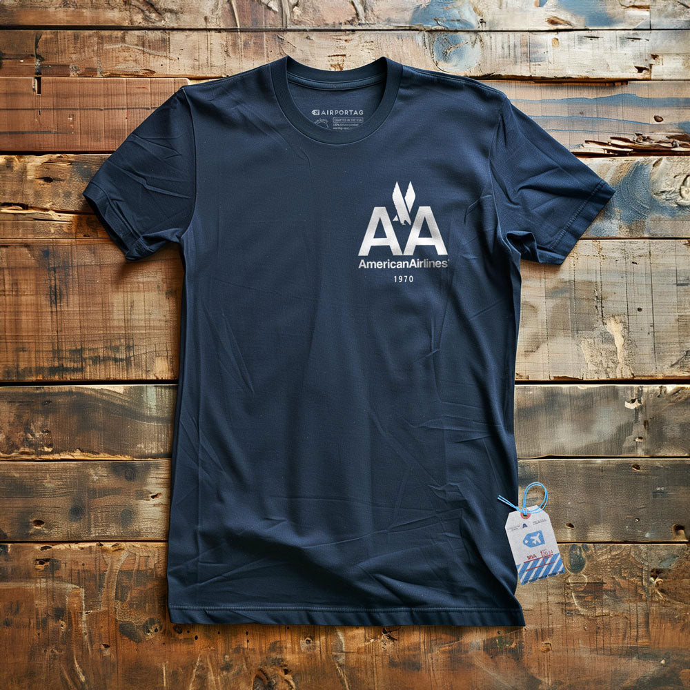 AA 70's pocket logo - T-Shirt