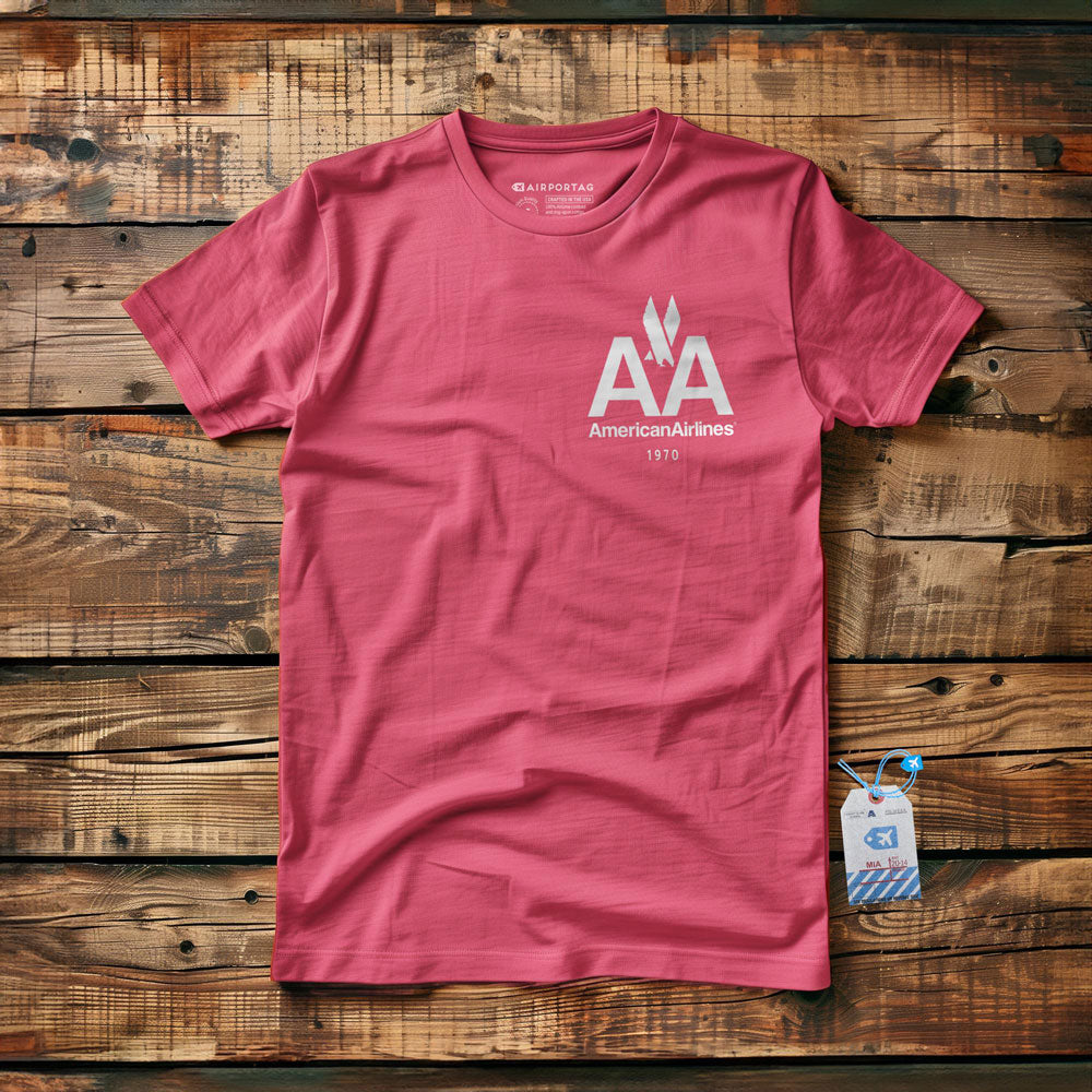 AA 70's pocket logo - T-Shirt