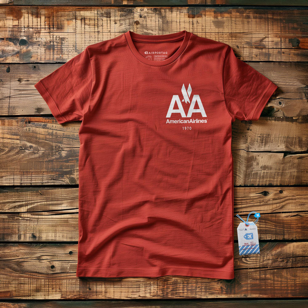AA 70's pocket logo - T-Shirt
