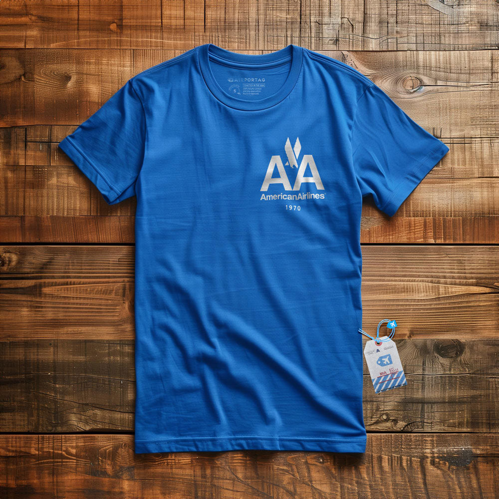 AA 70's pocket logo - T-Shirt